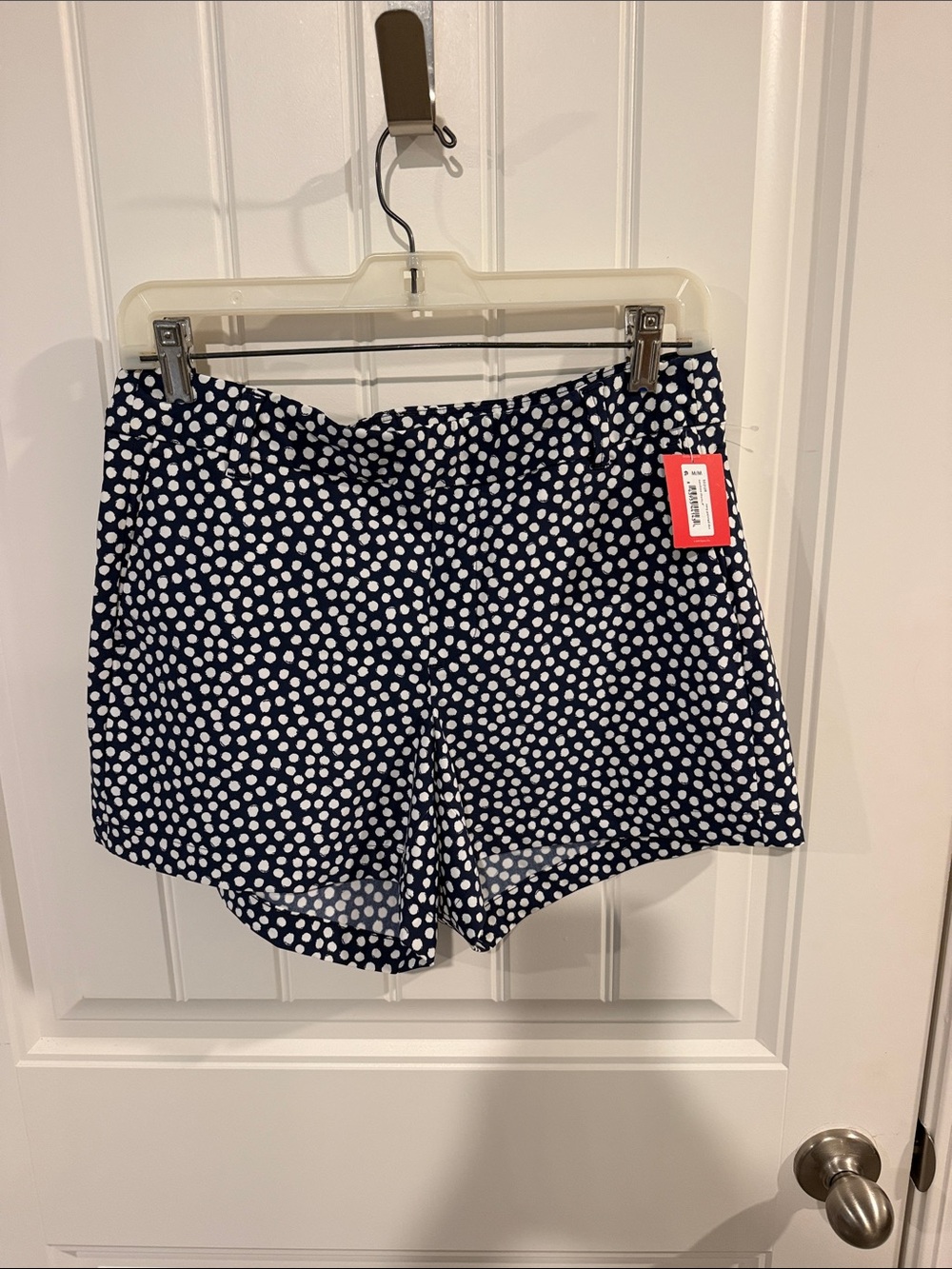 Spanx Polka Dot Navy Women's Casual Shorts